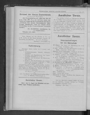 Aufforderung.