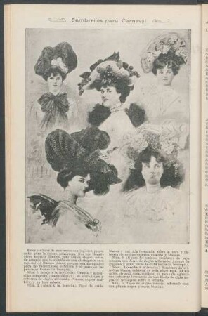 Sombreros para Carnaval