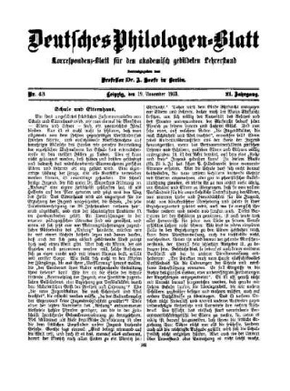 Schule und Elternhaus