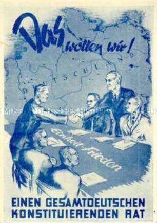 Postkarte der Nationalen Front
