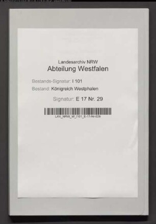 Aufnahme des Französischen Nonnenklosters B. M. V., Paderborn