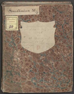 Nachlass von Franz von Paula Gruithuisen (1774-1852) – BSB Gruithuiseniana, 1.1.23. Franz von Paula Gruithuisen (1774-1852) Nachlass: Sonnenbeobachtungen vom 12. August 1836 bis 25. August 1839 - BSB Gruithuiseniana I.1.23