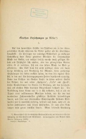 Abhandlungen zu Goethes Leben und Werken, 2