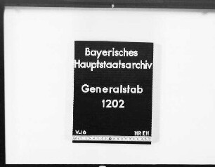 Manöver II. gegen III. bayerisches Armeekorps