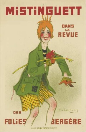 Mistinguett dans la Revue des Folies Bergère