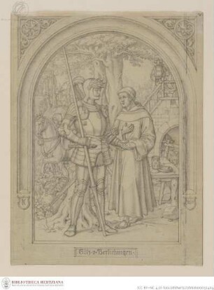 Götz von Berlichingen und Bruder Martin