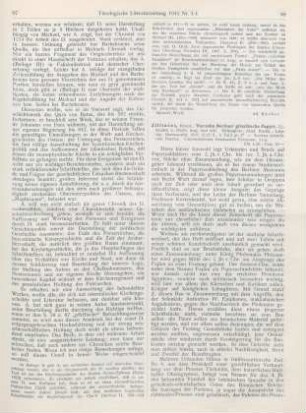 98-100 [Rezension] Vierzehn Berliner griechische Papyri