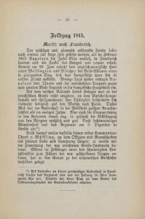 Feldzug 1815
