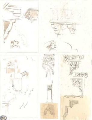Lange, Ludwig; Lange - Archiv: IV.4 Gotik in Deutschland - Architekturglieder (Ansichten, Details)