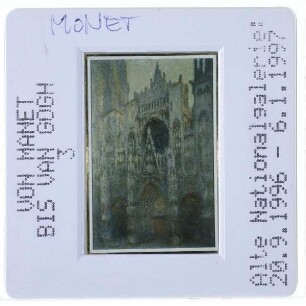 Monet, Kathedrale von Rouen (Serie),Monet, Kathedrale von Rouen (Weimar, G 541)