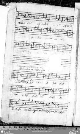 9 Christophorus Clavius: Domine Jesu Christe non sum dignus