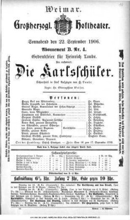 Die Karlsschüler