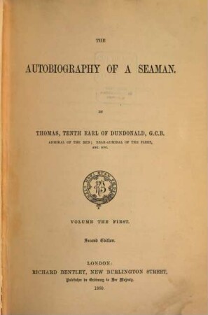 The autobiography of a seaman. I