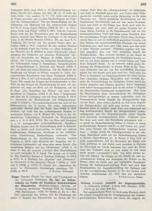 231-232 [Rezension] Hoppe, Theodor, Die Idee der Heilsgeschichte bei Paulus mit besonderer Berücksichtigung des Römerbriefes