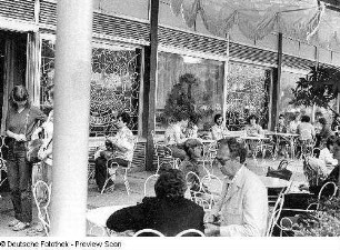 Terrasse des "Restaurant International"