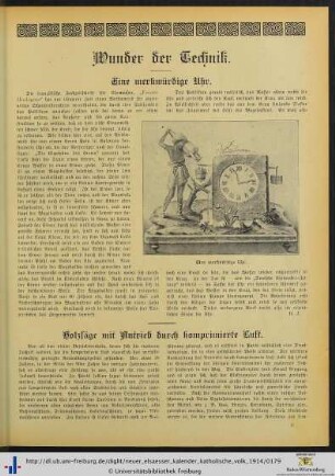 Wunder der Technik.