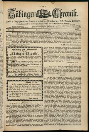509-526, 1. Juli (Nro. 124) - 6. Juli (Nro. 127)