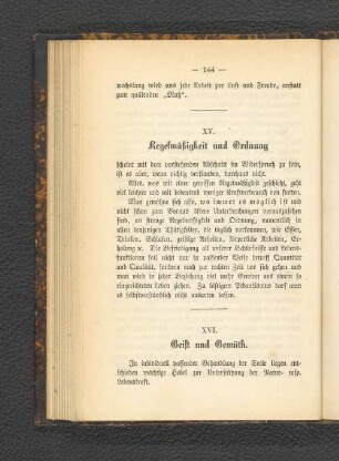XVI. Geist und Gemüth.