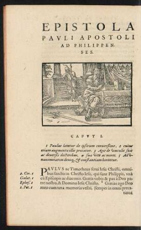 Epistola Pauli Apostoli Ad Philippenses.