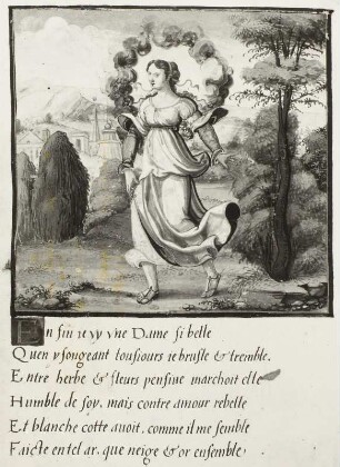 Miniaturen zu Dichtungen Petrarcas: Die 6. Vision (a)