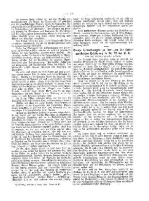 Einige Bemerkungen zu der "an die Leser" gerichteten Erklärung in Nr. 42 der E.K.
