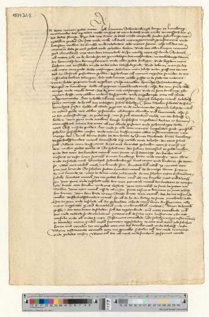 Testament des Bürgers Hermen Schardenbergh; 10 Mark "uppe de almissen s. Cosme et Damiani to sunte Johanse".