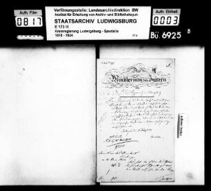 Stiftungspfleger und Offizianten, Oberamt Leonberg