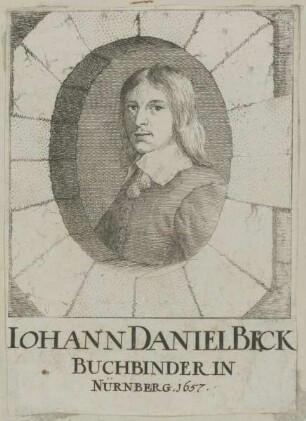Bildnis des Iohann Daniel Beck