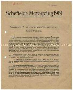 Motorpflüge