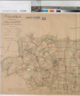 Rheine l.d.Ems (Rheine), Umlegung Hauenhorst, Übersichtskarte