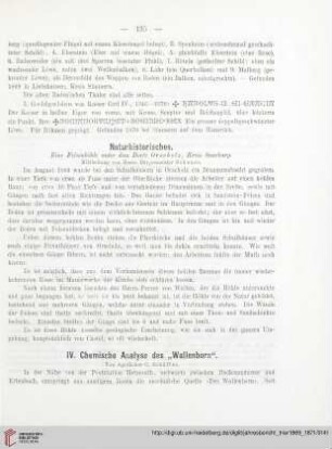 Naturhistorisches