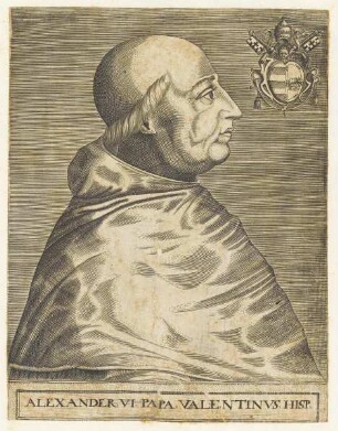Bildnis des Alexander VI. Papa