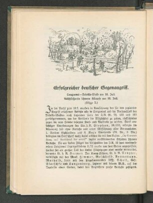 Erfolgreicher deutscher Gegenangriff. : (Skizze 5.)