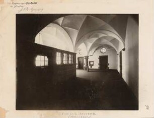 Regierungsgebäude, Minden: Flur im 1. OG des Nordflügels