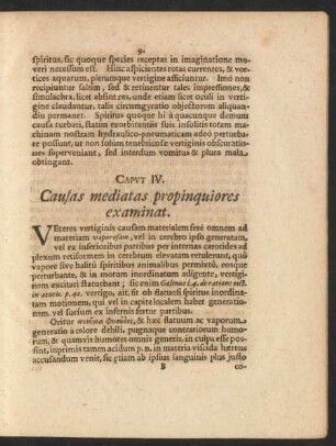 Caput IV. Causas mediatas propinquiores examinat.