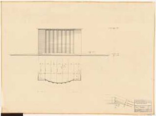 Schauspielhaus, Bochum: Bühnenhaus: Schürze 1:100
