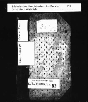 Gerichtshandelsbuch von Friedrichsthal (bei Wildenfels), Bd. 07