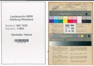 Entnazifizierung Helmut Gemballa , geb. 02.06.1908 (Steiger)