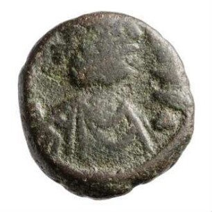 Münze, 12 Nummi, 589 - 602 n. Chr.