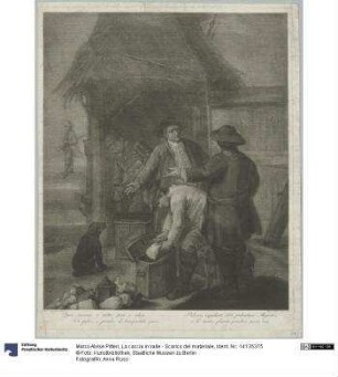 La caccia in valle - Scarico del materiale