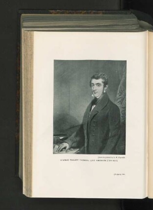 Charles Poulett Thompson, Lord Sydenham (1799-1841).