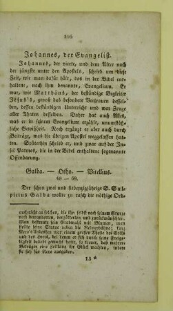 Johannes, der Evangelist