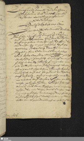 [Schreiben des Herrn C.R.G. von Callenberg an den Oberamtsverwalter des Markgraftums Oberlausitz, Muskau, 10.06.1686]