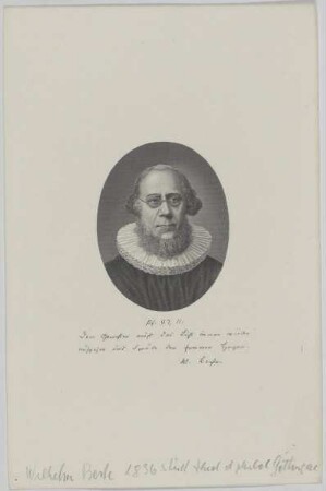 Bildnis des Wilhelm Beste