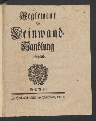Reglement Die Leinwand-Handlung ansehend