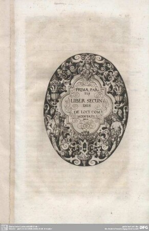 PRIMAE PARTIS LIBER SECUNDUS DE LOCI COMMODITATIBUS.