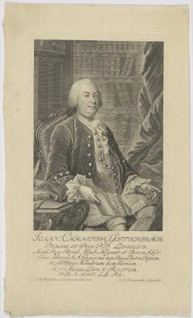 Bildnis des Joann Christoph Gottsched