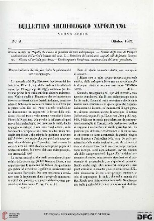 Nr. 8 (Ottobre 1852)