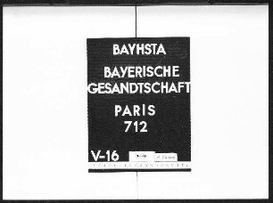 Die Titulatur "Königliche Hoheit" für die Herzogin Amalie in Bayern, künftige Herzogin von Urach