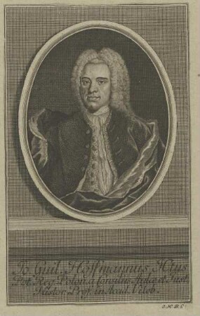 Bildnis des Jo. Guil. Hoffmannus